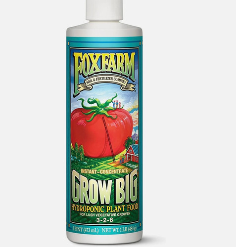 Fox farm 793219 pint grow - fox,